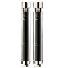 Apex Matched Pencil Microphones - Black/Chrome by Yorkville