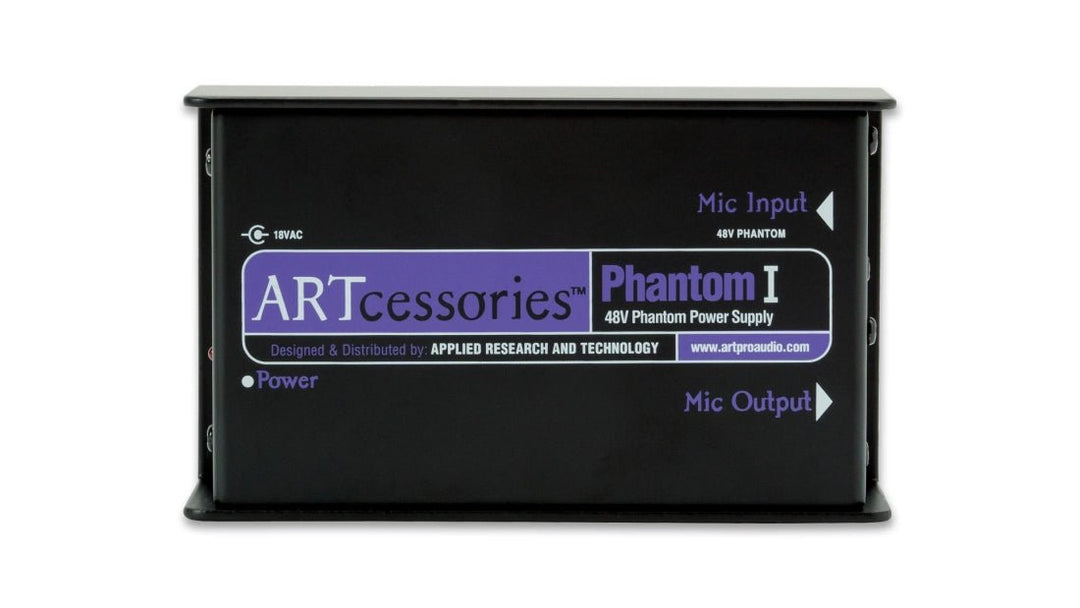 ART Pro Audio 48 - Volt Phantom Power Supply by Yorkville