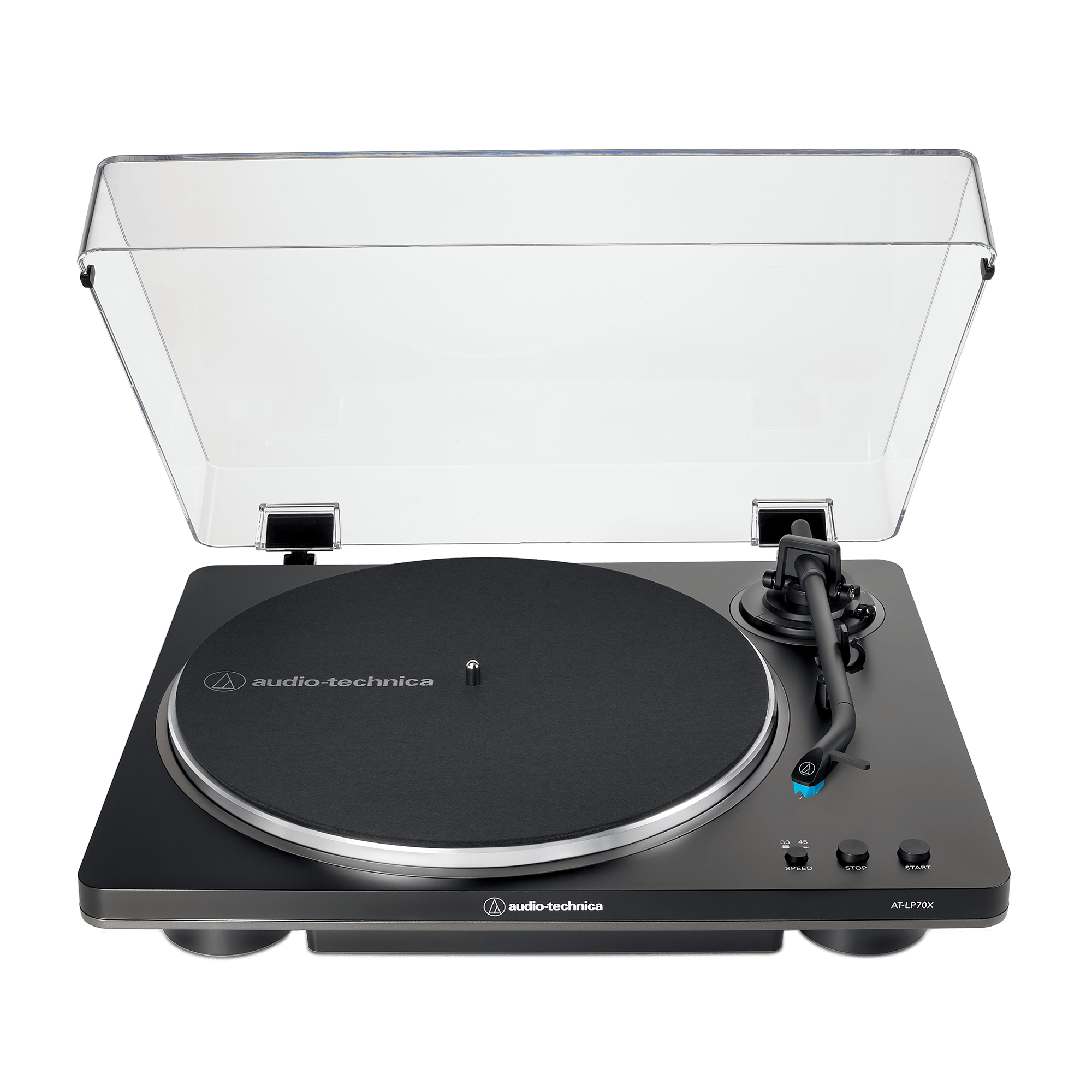 Audio - Technica AT - LP70X Belt Drive Turntable - Black/Grey by Audio - Technica Canada