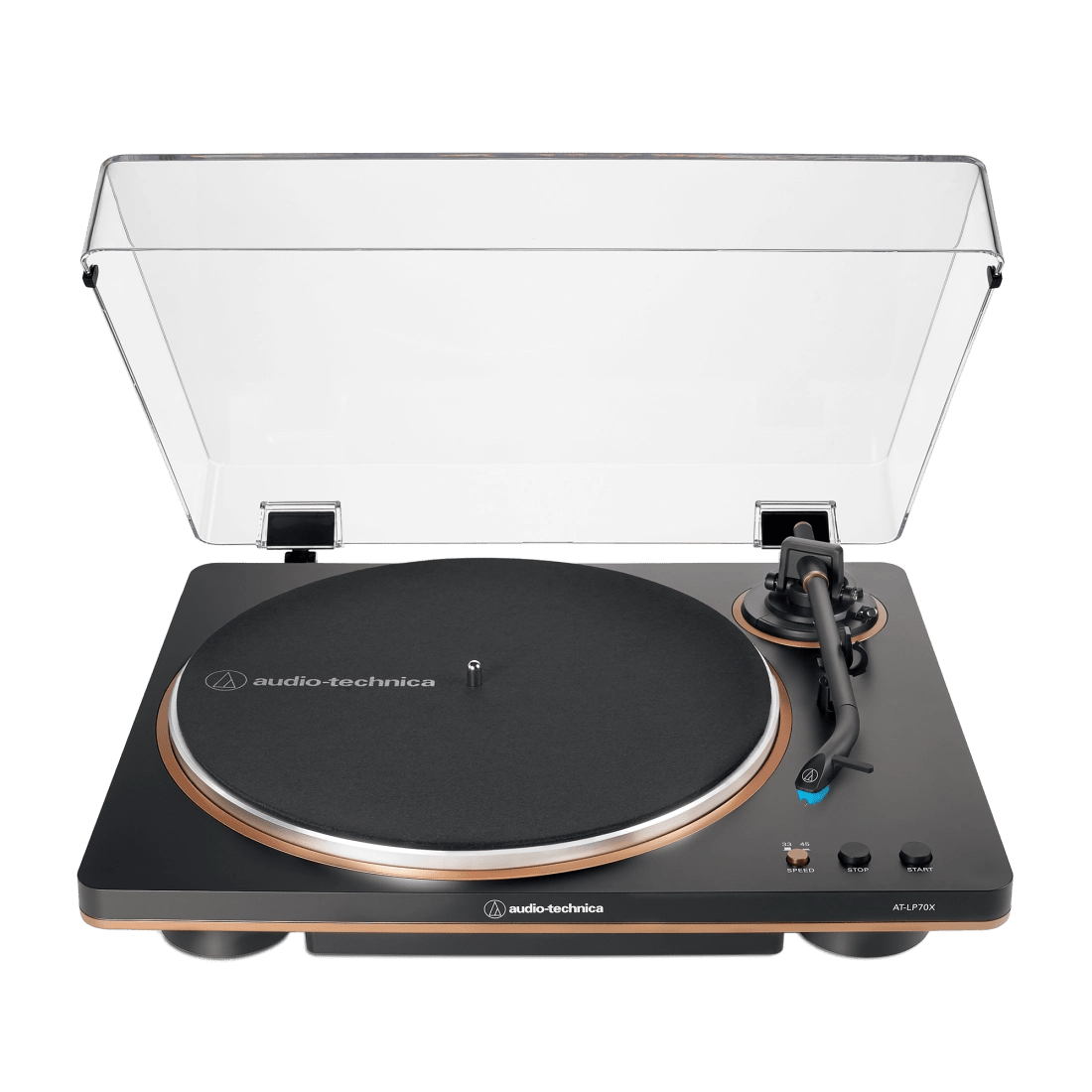 Audio - Technica AT - LP70X - BZ Belt Drive Turntable - Black/Bronze by Audio - Technica Canada