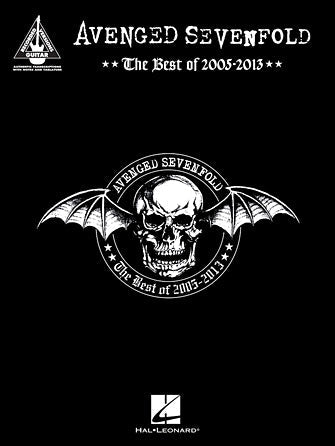 Avenged Sevenfold – The Best of 2005 - 2013 Guitar Recorded Versions Softcover - TAB by Hal Leonard
