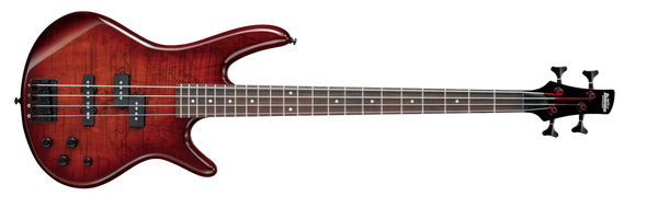 Ibanez GSR200SMCNB Gio Soundgear 4-String Bass-Charcoal Brown Burst