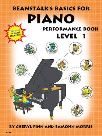 Beanstalk's Basics for Piano - Performance Book - Level 1 by Hal Leonard