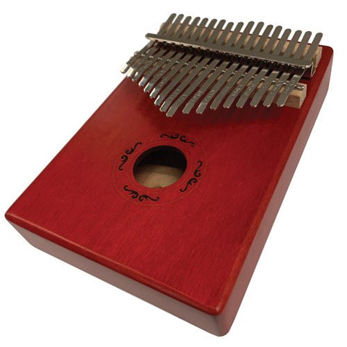 Beaver Creek Kalimba 17 Key, Trans Red by D'Addario Canada