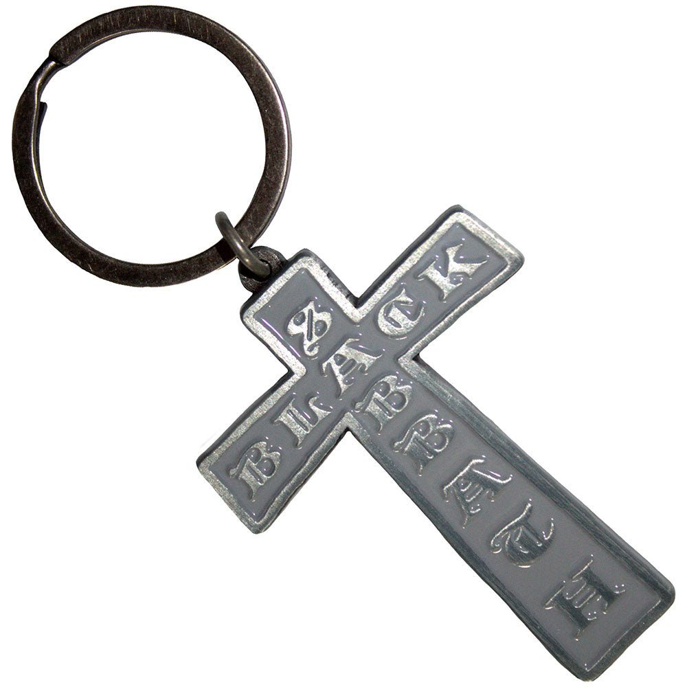 Black Sabbath Keychain: Cross by Rock Off Trade