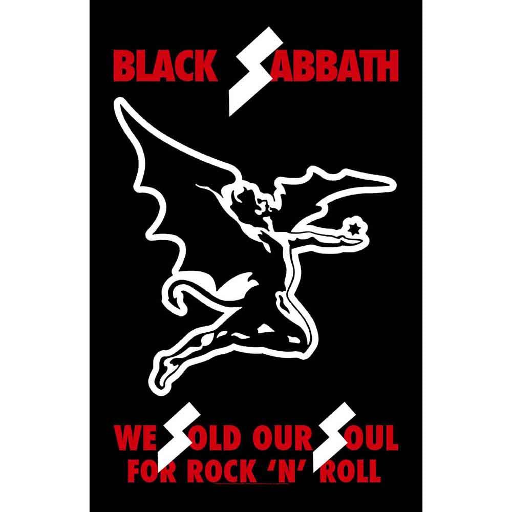 Black Sabbath Textile Poster We Sold Our Souls by Rock Off Trade