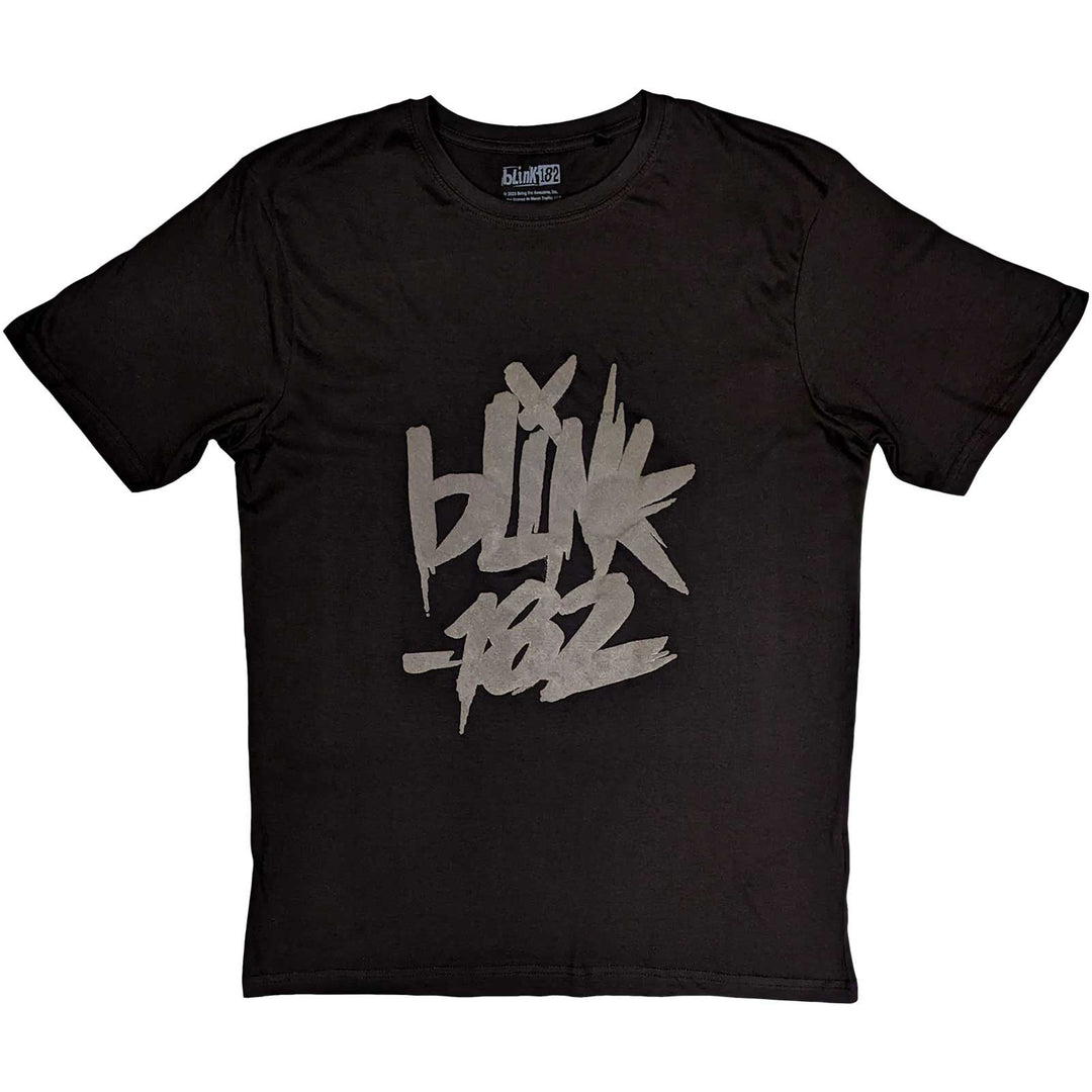 BLINK - 182 UNISEX HI - BUILD T - SHIRT: NEON LOGO by Rock Off Trade