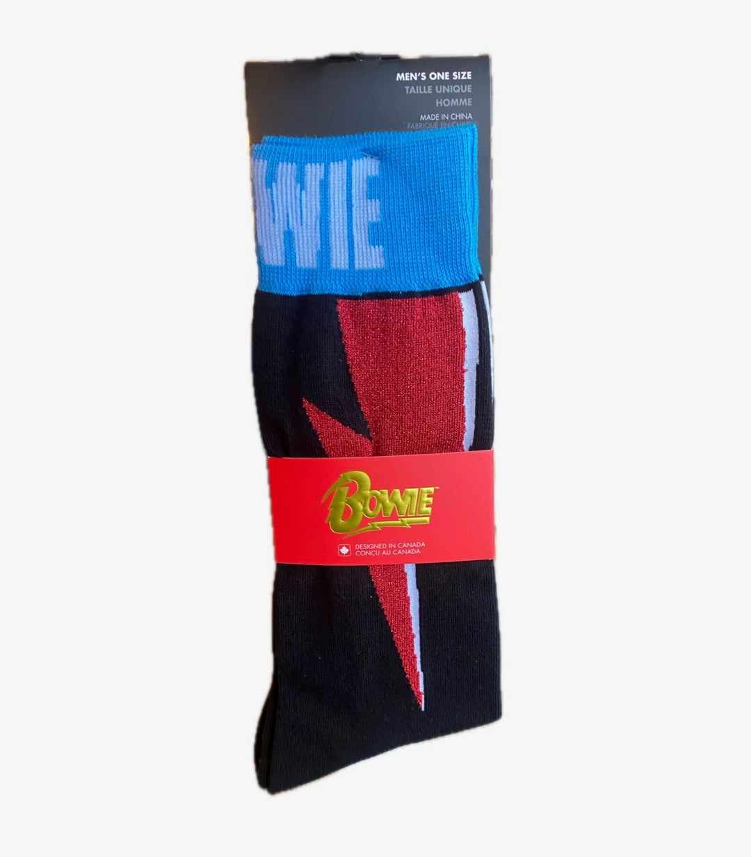 BOWIE FLASH GLITTER SOCKS, 1 PAIR by Perri's Leathers