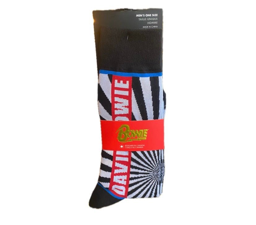 BOWIE FLASH STRIPES SOCKS, 1 PAIR by Perri's Leathers