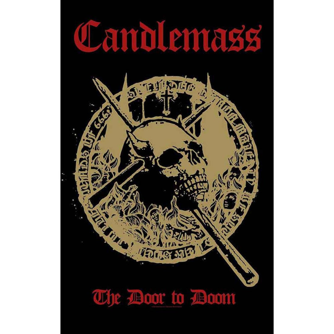 Candlemass Textile Poster: The Door To Doom by Rock Off Trade