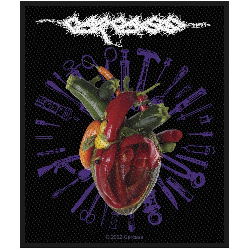 CARCASS STANDARD PATCH: TORN ARTERIES (LOOSE) by Rock Off Trade