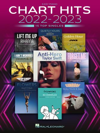 Chart Hits of 2022 - 2023 - Easy Piano Songbook - Softcover by Hal Leonard