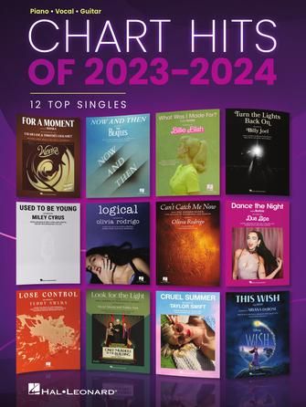 Chart Hits Of 2023 - 2024: Piano, Vocal And Guitar by Hal Leonard