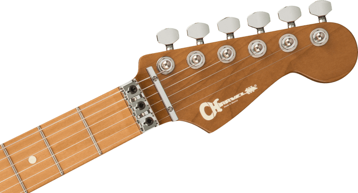 Charvel Marco Sfogli Signature Pro - Mod So - Cal Style 1 HSS FR CM QM, Caramelized Maple Fingerboard, Transparent Purple Burst by FMIC