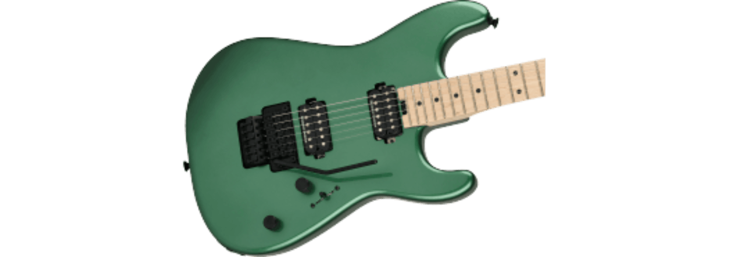 Charvel Pro - Mod San Dimas® Style 1 HH FR MPL, Maple Fingerboard, Pelham Green by FMIC