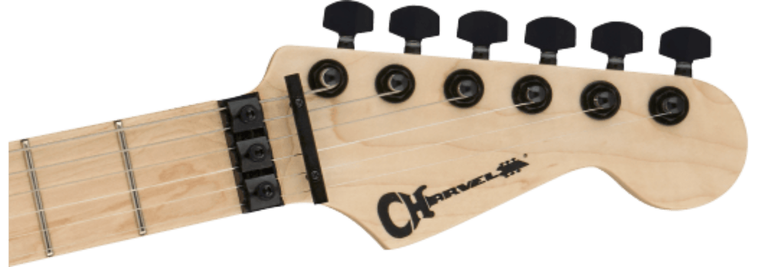 Charvel Pro - Mod San Dimas® Style 1 HH FR MPL, Maple Fingerboard, Pelham Green by FMIC
