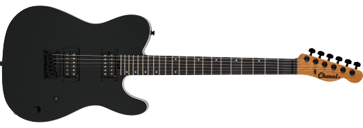 Charvel Standard Series San Dimas® Style-2 SD2 HH HT, Amaranth Fingerboard, Gloss Black by Charvel