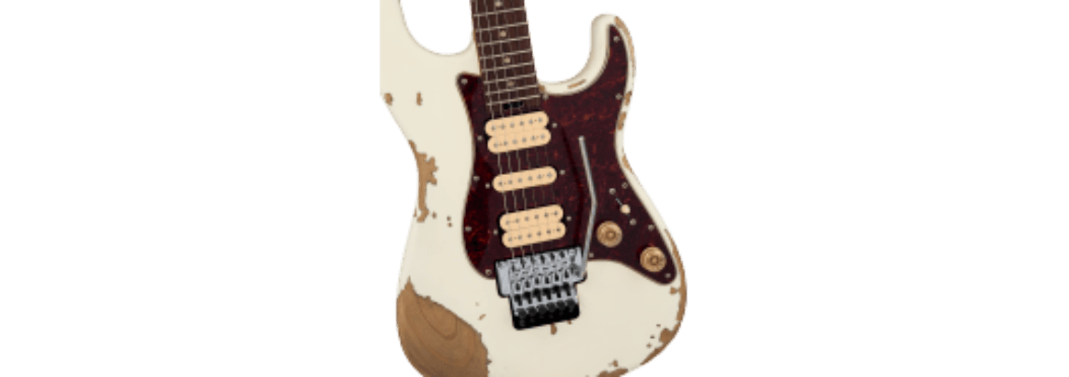 Charvel Super - Stock So - Cal Style 1 HSH FR RW, Rosewood Fingerboard, Aged Arctic by FMIC