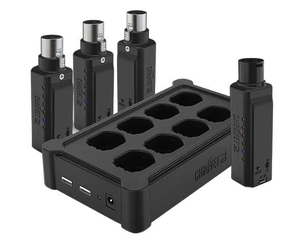 Chauvet DJ D - Fi XLR Pack Ultra - compact Wireless DMX System by Erikson Pro