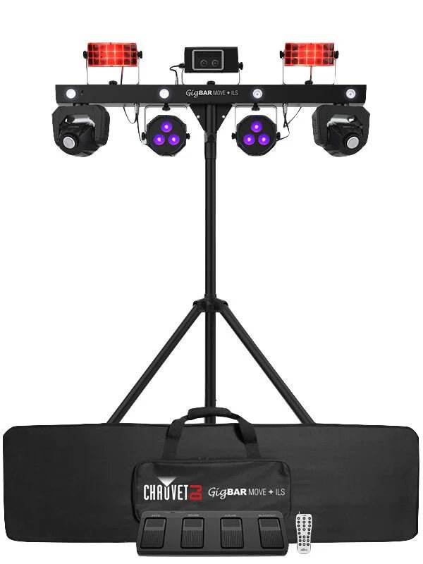 Chauvet DJ GigBAR Move ILS 5 - in - 1 Pack and Play System by Erikson Pro