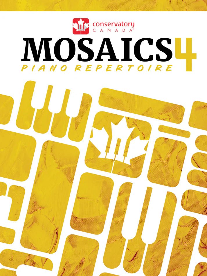 Conservatory Canada CC104 Mosaics Piano Repertoire Level 4 by Debra Wanless