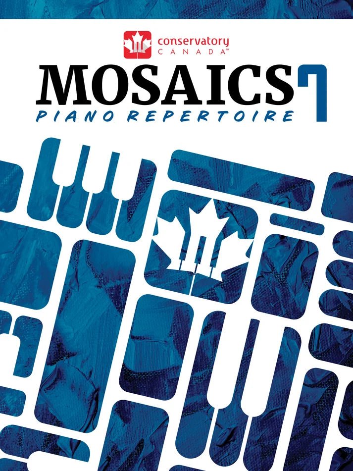 Conservatory Canada CC107 Mosaics Piano Repertoire Level 7 by Debra Wanless