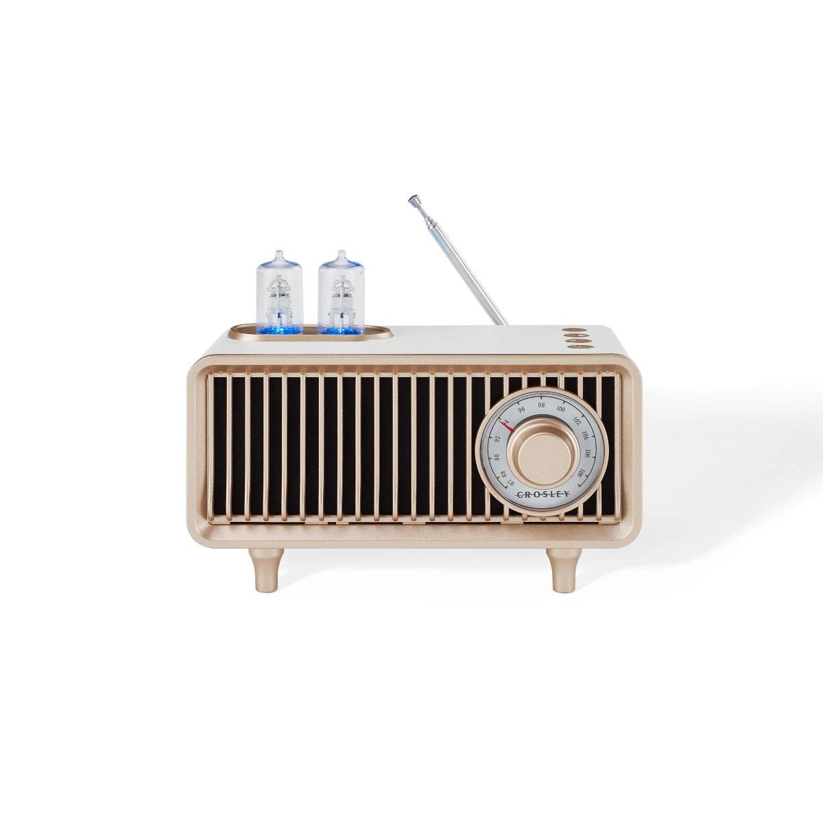 Crosley Milton Am/Fm Radio w/ Bluetooth, White Sand by Deer Park Dist.