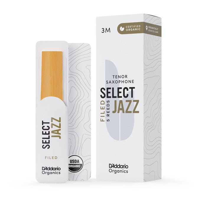 D'addario Select Jazz, Tenor Saxophone - Filed, Box of 5 by D'Addario Canada