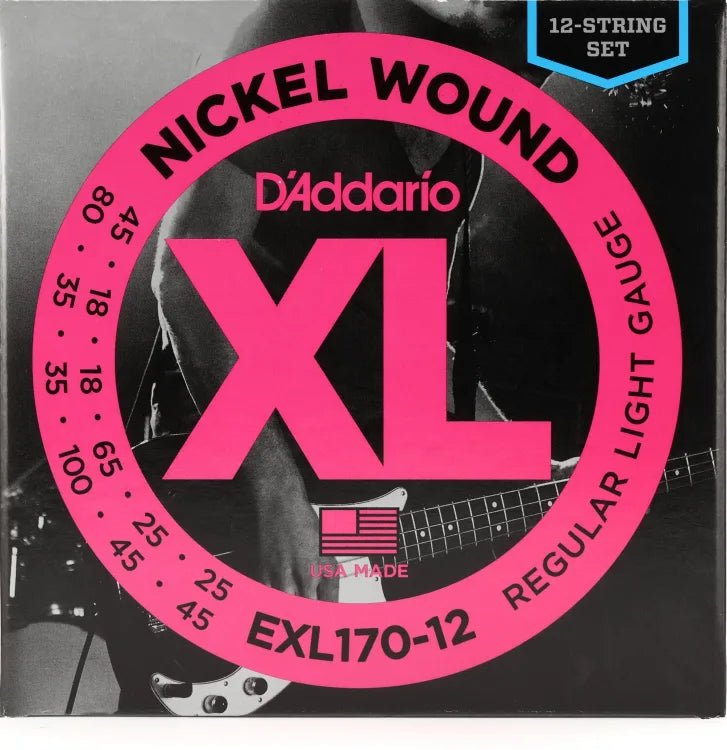 D'Addario XL Series Nickel Wound Bass Strings by D'Addario Canada