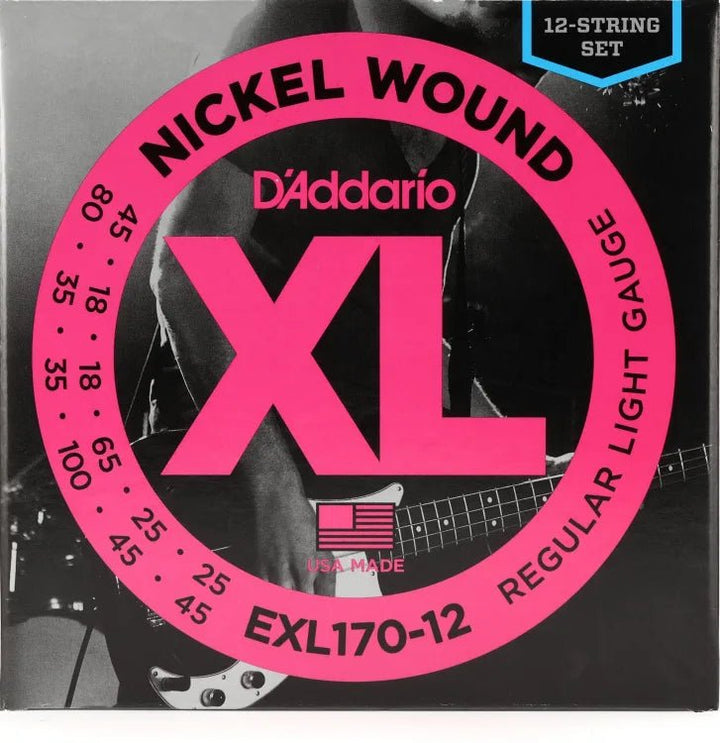 D'Addario XL Series Nickel Wound Bass Strings by D'Addario Canada