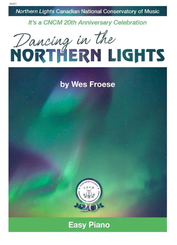 Dancing in the Northern Lights – Easy Piano by Debra Wanless