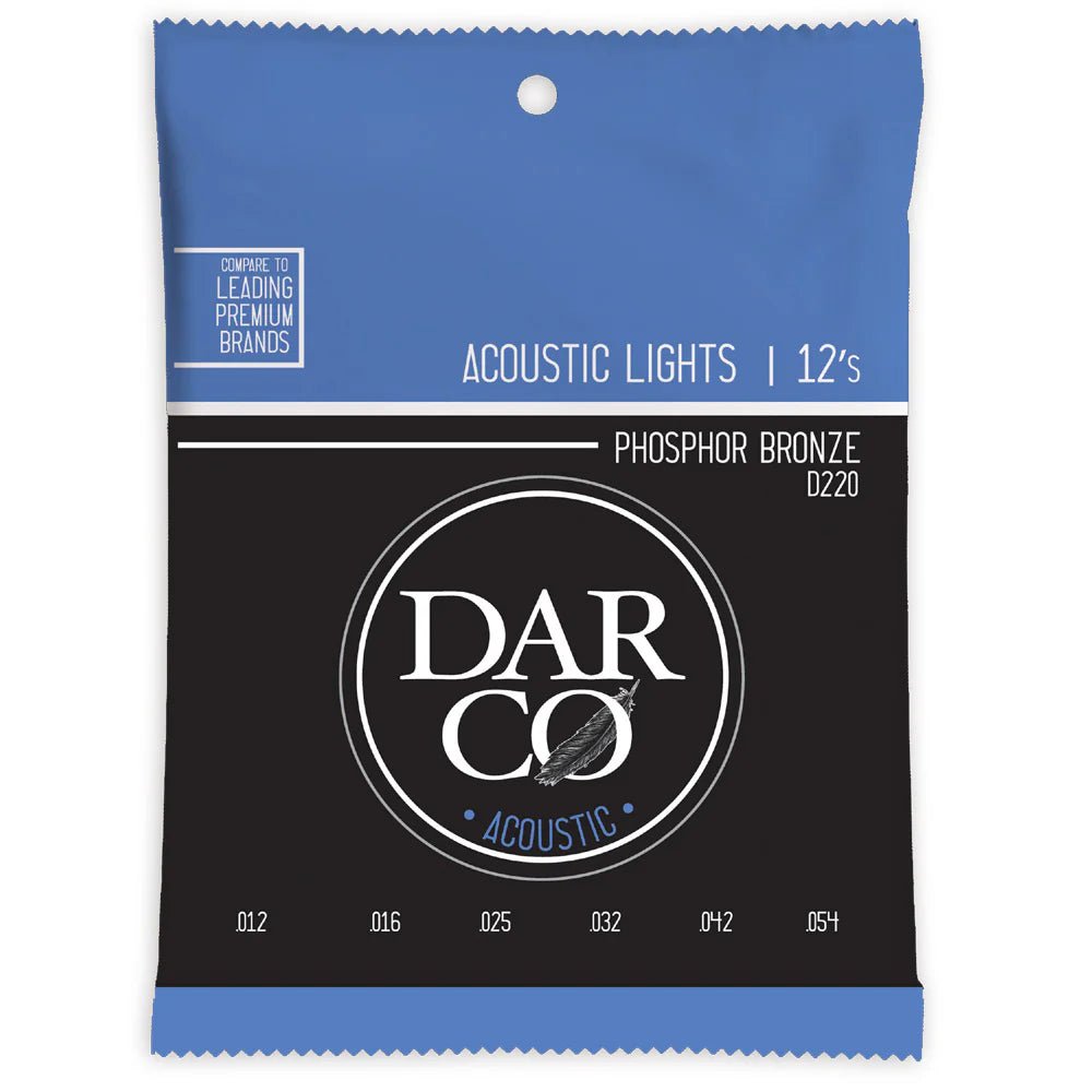 Darco Phosphor Bronze Acoustic Strings by Martin Guitar Co.