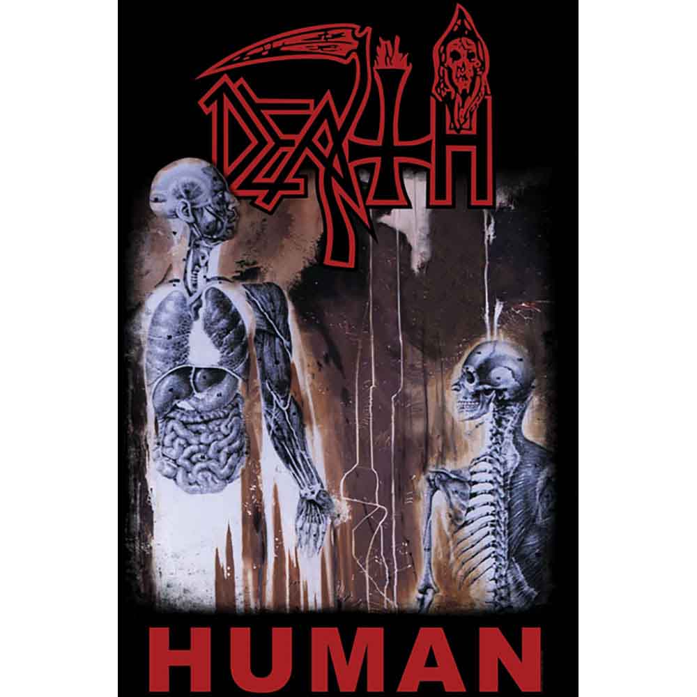 Death Textile Poster: Human by Rock Off Trade