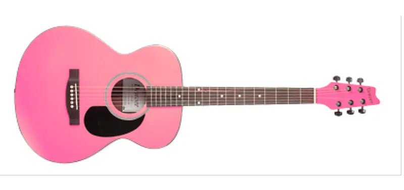 Denver DD44S Acoustic Guitar - Pink by Yorkville