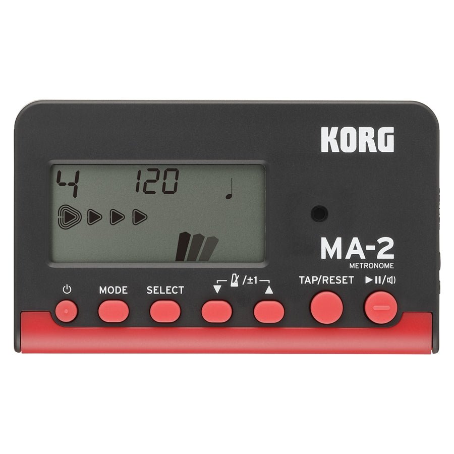 Digital LCD Metronome, Black/Red by Erikson Music