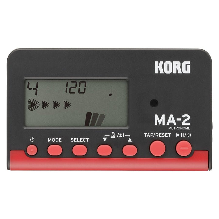 Digital LCD Metronome, Black/Red by Erikson Music