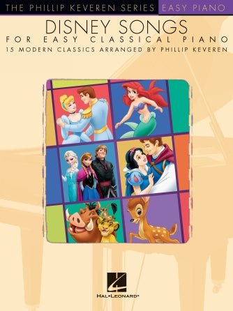 Disney Songs for Easy Classical Piano arr. Phillip Keveren - Easy Piano by Hal Leonard