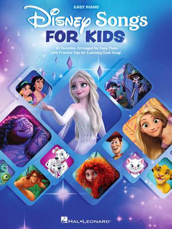 Disney Songs for Kids Easy Piano Songbook - Softcover by Hal Leonard