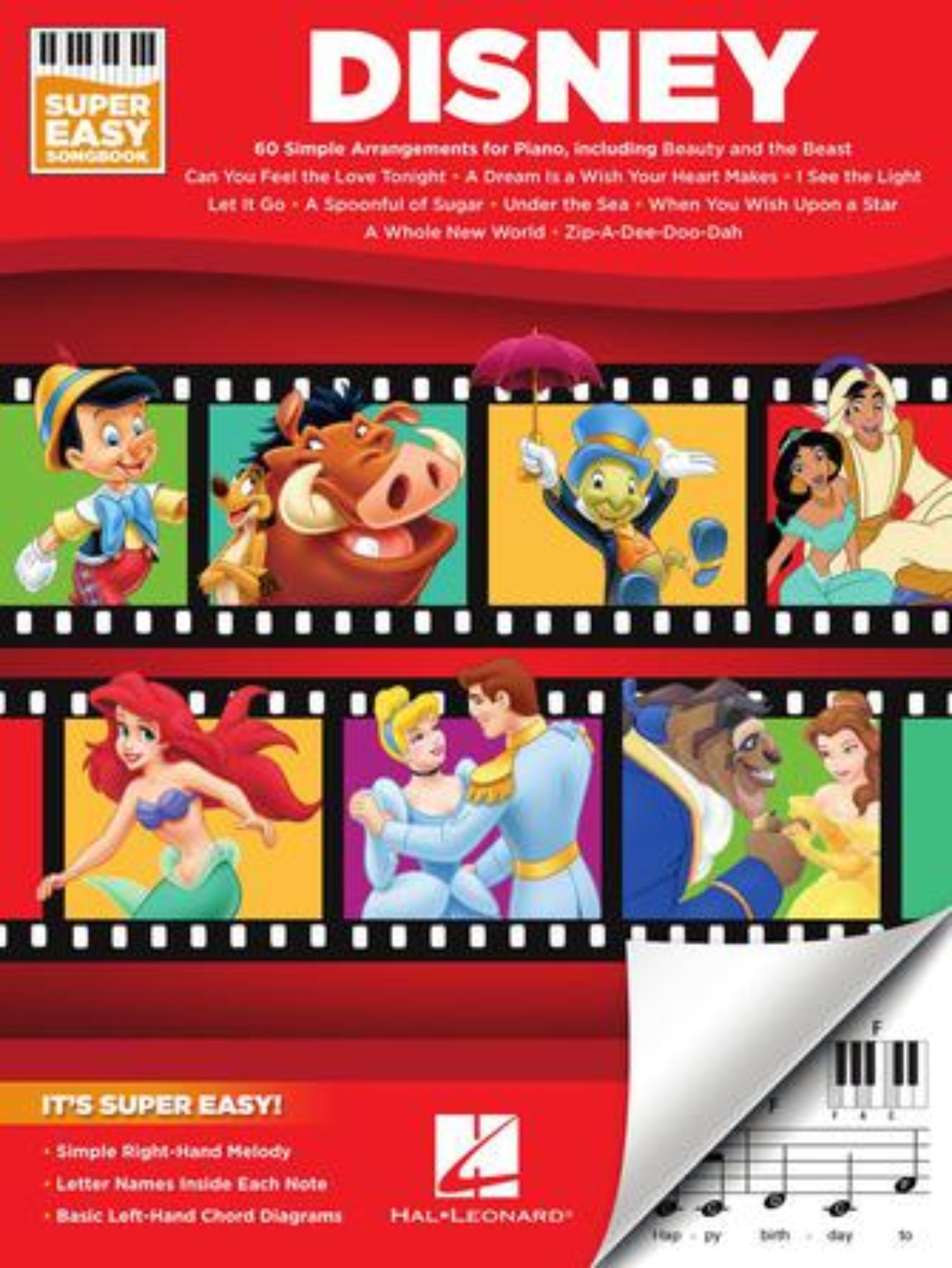 Disney – Super Easy Songbook by Hal Leonard