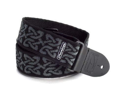 Dunlop Celtic Grey Guitar Strap by Coast Music