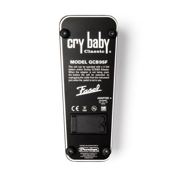 Dunlop GCB95F Cry Baby® Classic Wah by Dunlop