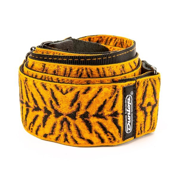 Dunlop Jacquard Tyger Eye Guitar Strap by Coast Music