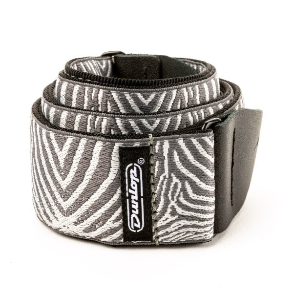 Dunlop Jacquard Zebra Cadabra Strap by Coast Music