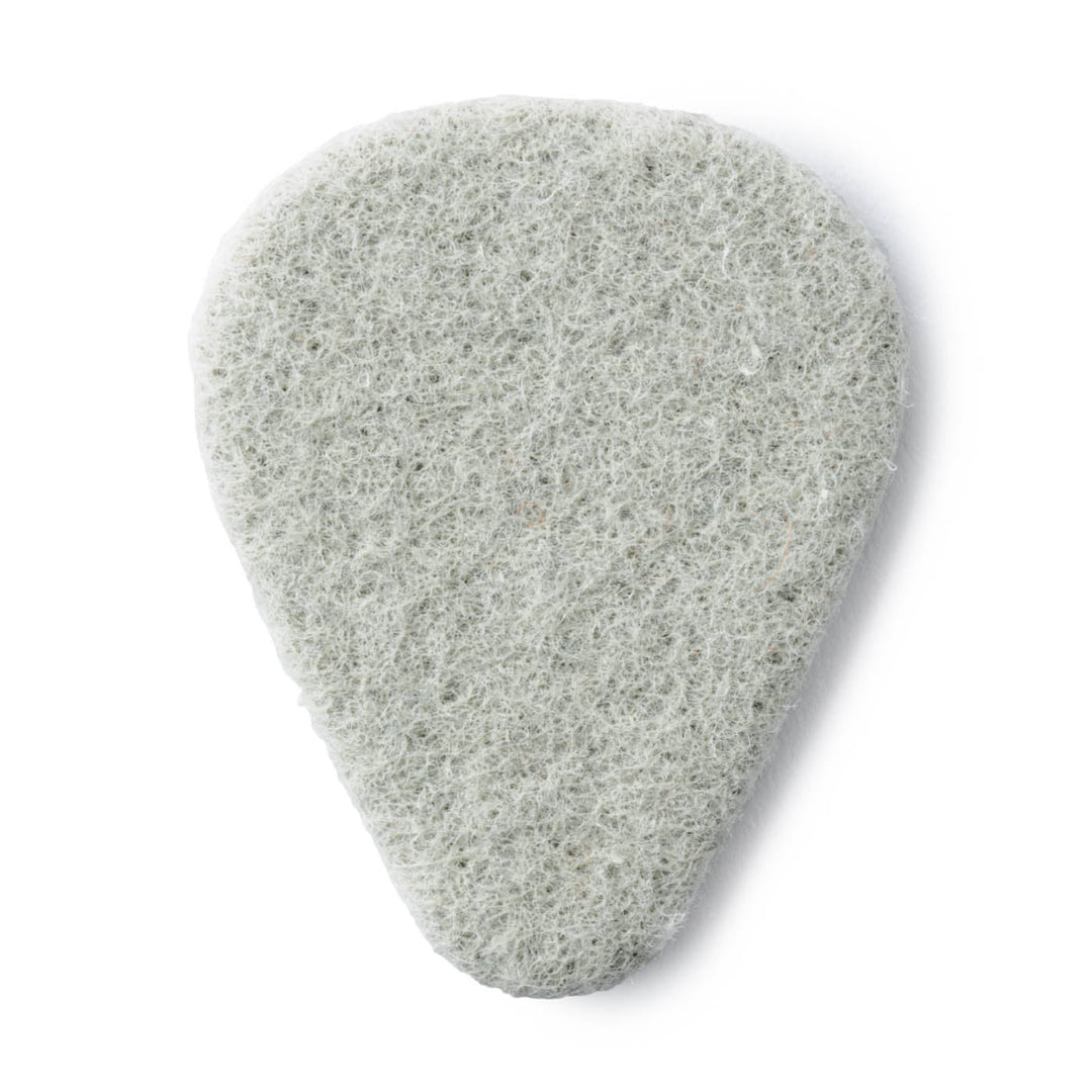 Dunlop White Beveled Felt Pick 3/Bag by Coast Music