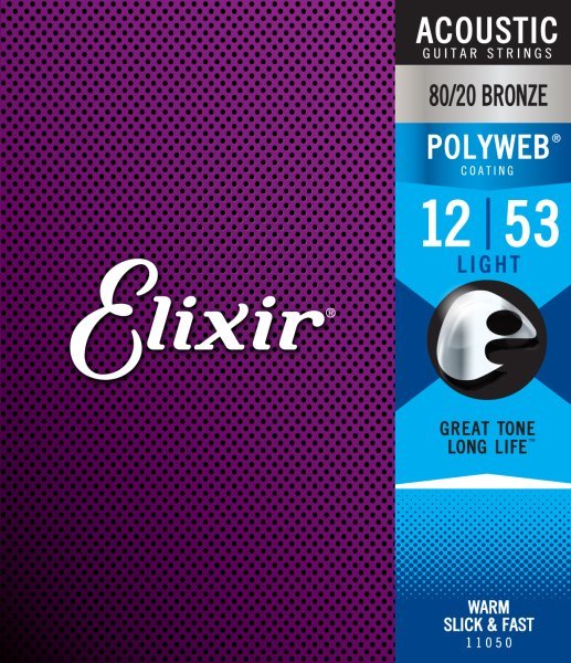 ELIXIR Acoustic 80/20 Bronze With Polyweb Coating by Elixir
