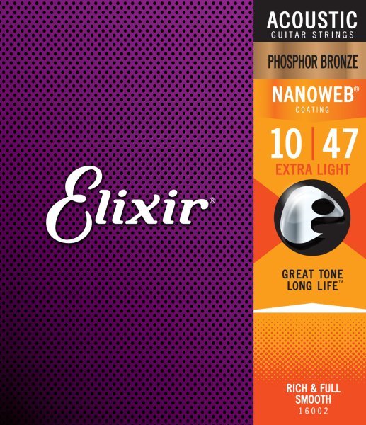 ELIXIR Acoustic Phosphor Bronze With Nanoweb Coating by Elixir