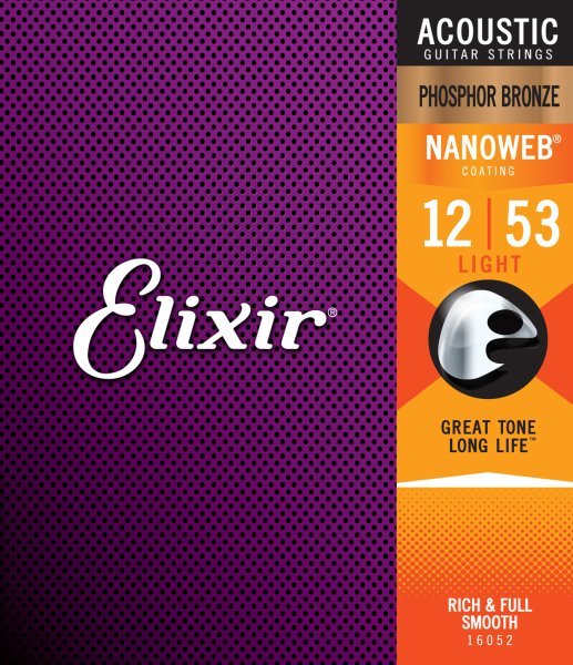 ELIXIR Acoustic Phosphor Bronze With Nanoweb Coating by Elixir