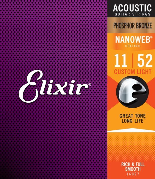 ELIXIR Acoustic Phosphor Bronze With Nanoweb Coating by Elixir