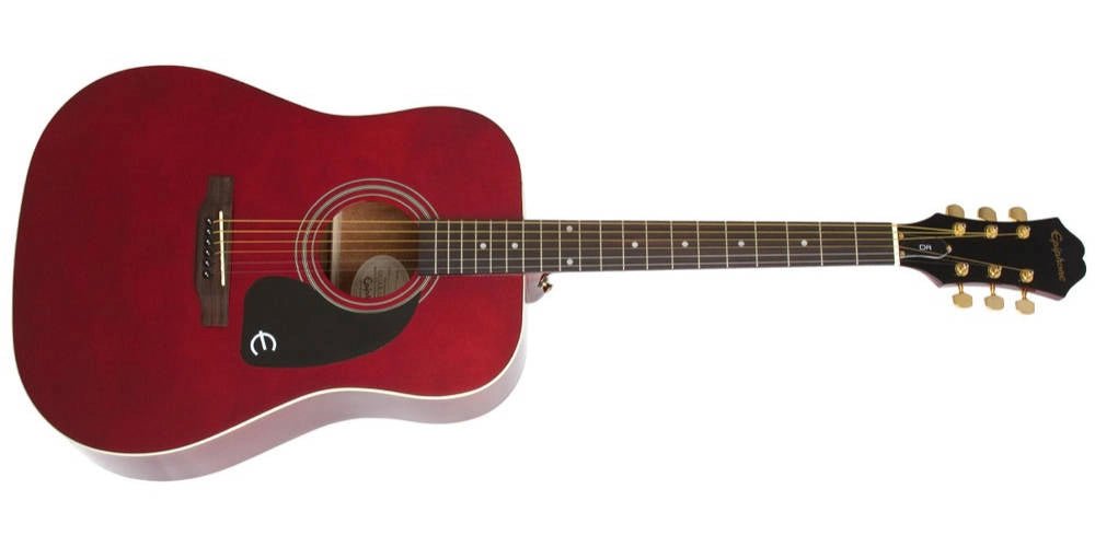 Epiphone Songmaker DR - 100, Wine Red w/ Gold Hardware by Yorkville