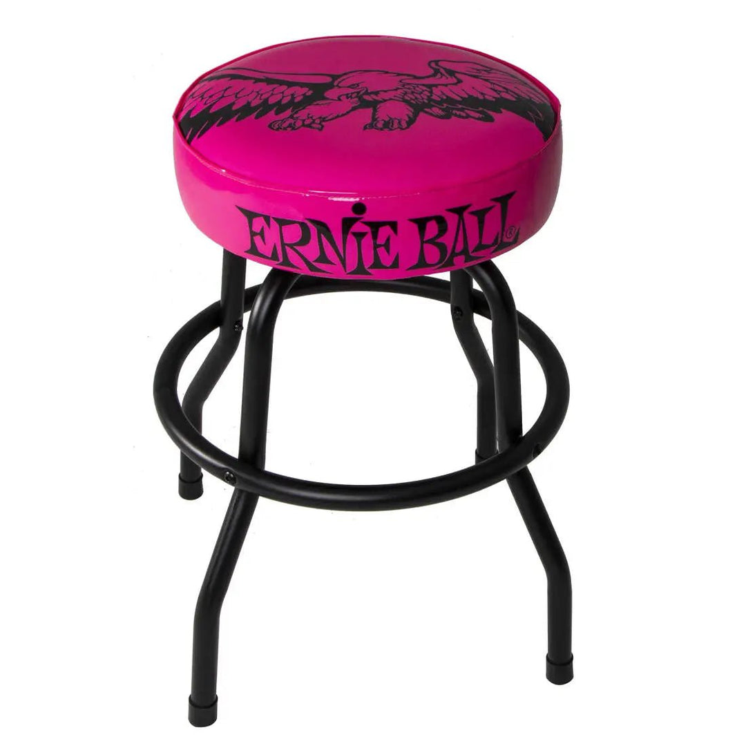 Ernie Ball 24" Player's Bar Stool - Pink by Ernie Ball